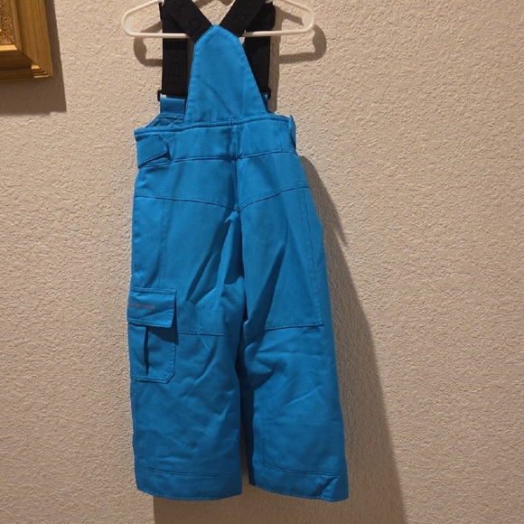 Obermeyer Kids Blue and Black  Outdoor Adventure Overall Size 3 - Picture 3 of 10